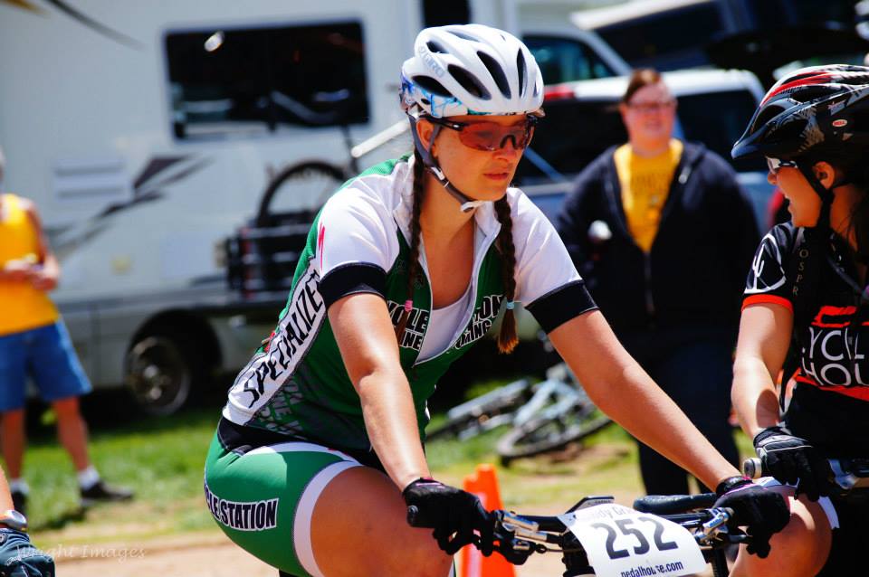 The "race face," or the "help, I'm nervous and wanna puke face"