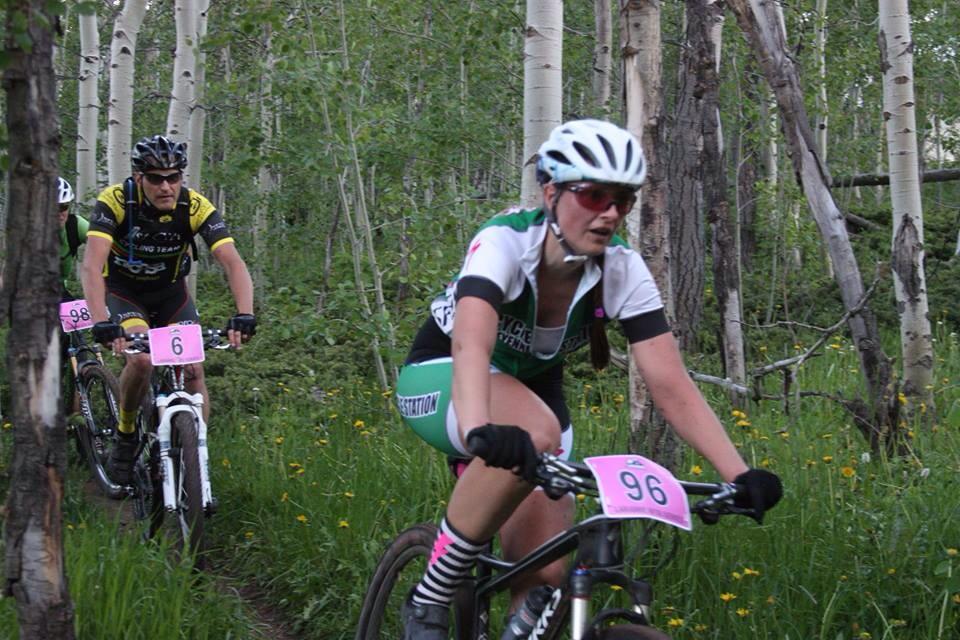 The "I'm racing open" pain face! (Photo by Nicki Johnson / Rock On Wheels)