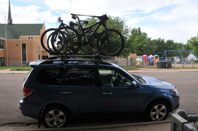Mr Fozzy loaded up and ready to head on out!