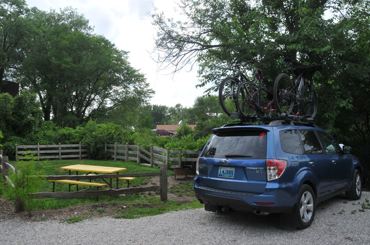 Campsite in Rock Island with the giant bloodsucking flies and unrelenting sun. 
