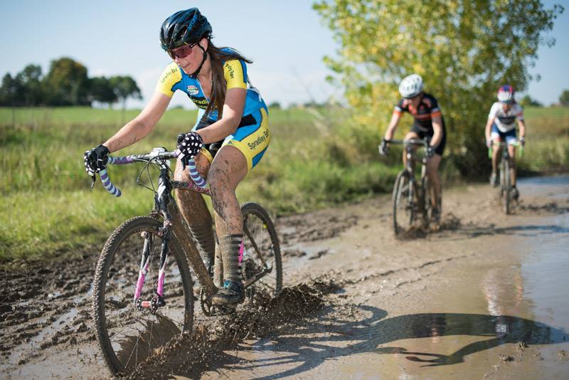 Splashing through the mud some more!  (Photo by Bo Bickerstaff)
