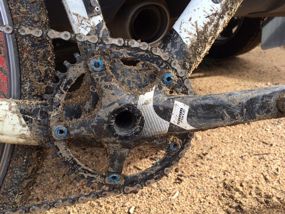 Got wet sand that is in every nook and cranny possible?