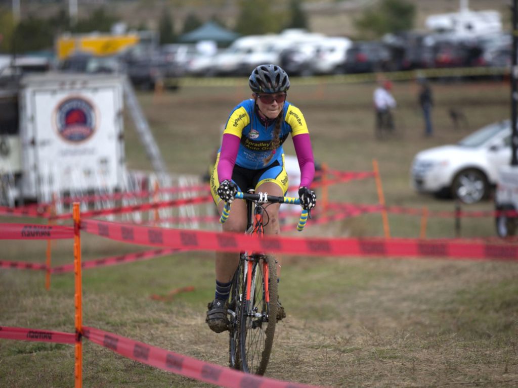 Hammering on the rarely seen "B" bike! (Photo by Erin Hooley / The Coloradoan)
