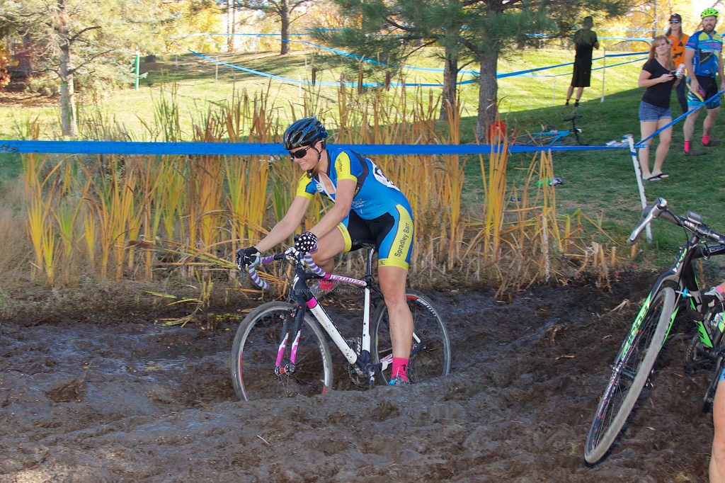 Funny how I always smile when there's mud involved!  (Photo by Shawn Curry)