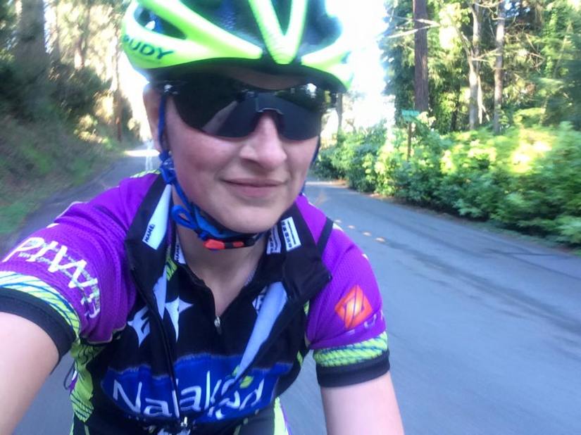 Just pedalin' along in the sunshine!