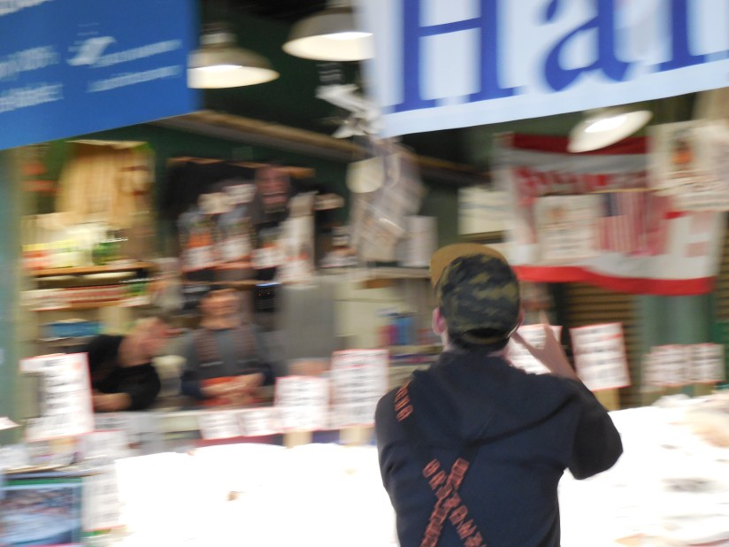 I swear there's a flying fish in this photo!