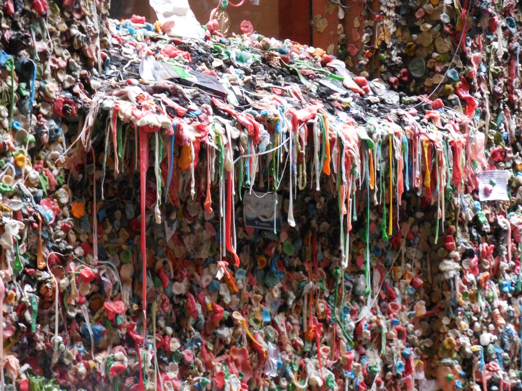 Gum Wall in Post Alley