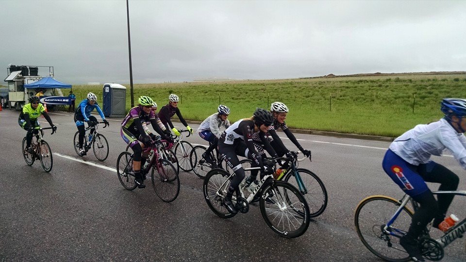 Coming through on one of the nine laps (Photo by Jenifer Woods)