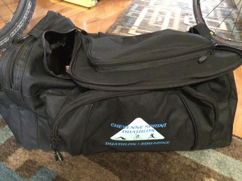 My little old bag!  I wish I took a photo of it overstuff full of all my gear!  Still a great bag, I'll probably clean it up and find some sort of use for it!  