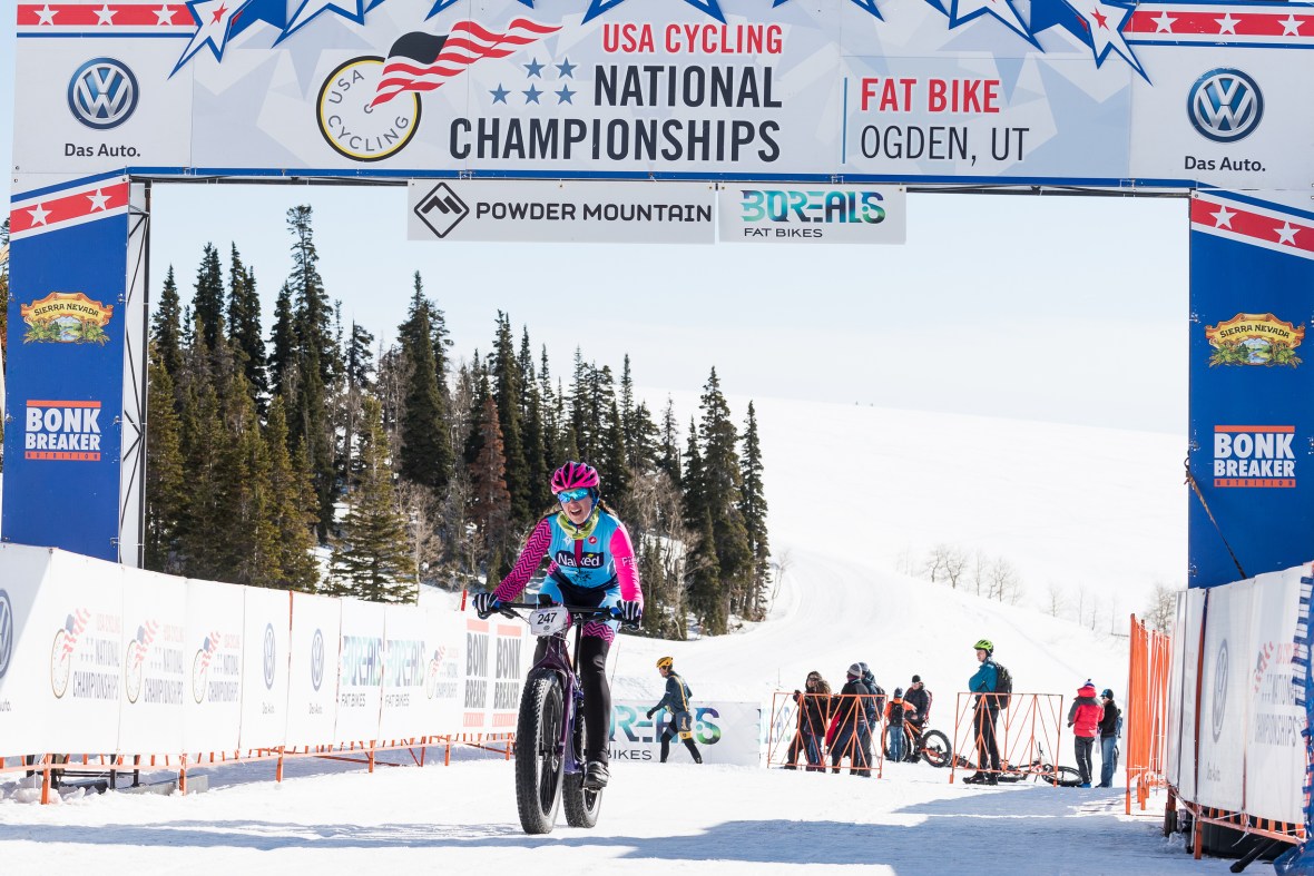 USAC Fat Bike National Championships at Powder Mountain Resort in Utah