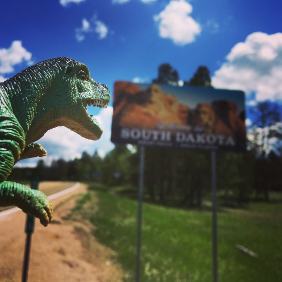 Mr. Allosaurus is taking a bite out of South Dakota